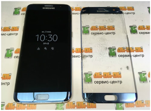 заміна скла Samsung S7 Edge Київ з доставкою