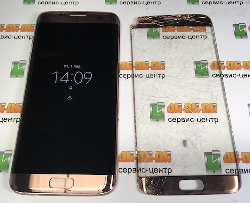 заміна скла Samsung S7 Edge з доставкою новою поштою по Україні
