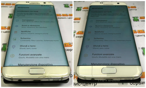 заміна скла Samsung S7 Edge Київ фото процесу