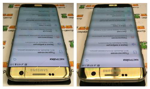 заміна скла Samsung Galaxy S7 Edge Gold Platinum Україна доставка НП
