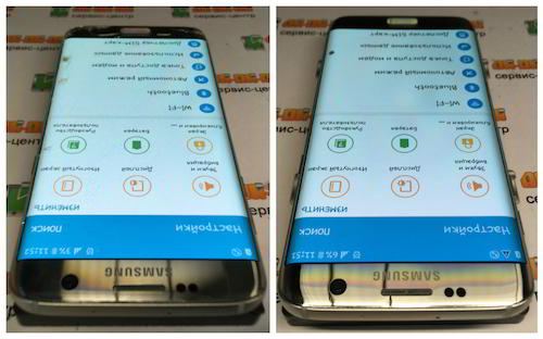 заміна скла екрану Samsung Galaxy S7 Edge Silver Titanium
