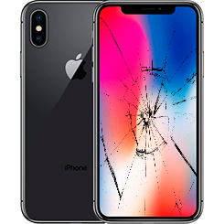 Разбилось стекло iPhone X (10): Киев, Украина