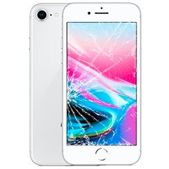 Разбилось стекло на iPhone 8: Киев, Украина