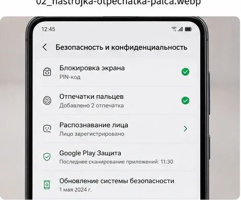 налаштування безпеки Android