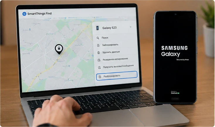 забытый графический ключ Samsung Galaxy