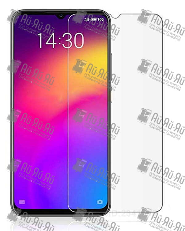 2D защитное стекло на Meizu Note 9