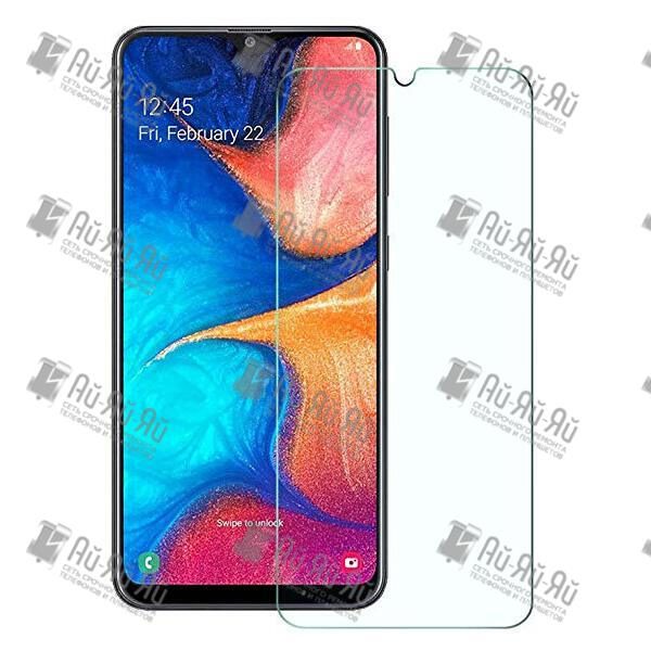 2D защитное стекло на Samsung Galaxy A20e