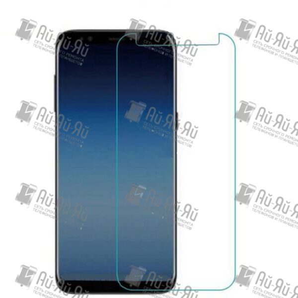2D защитное стекло на Samsung Galaxy A8 2018