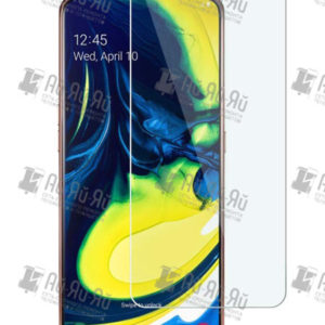 2D защитное стекло на Samsung Galaxy A80 2019