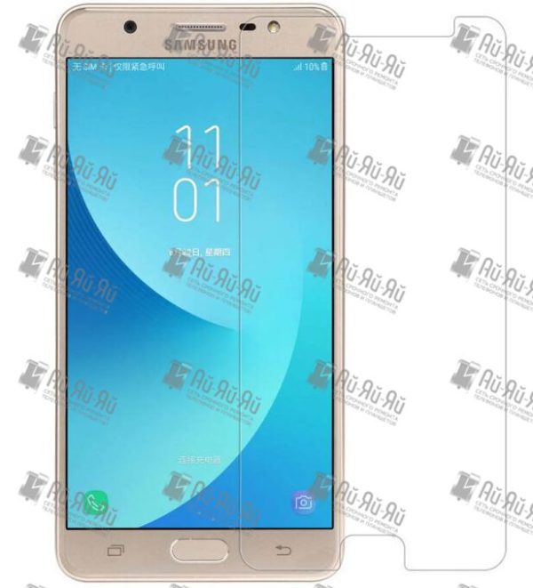 2D защитное стекло на Samsung Galaxy J7 2017