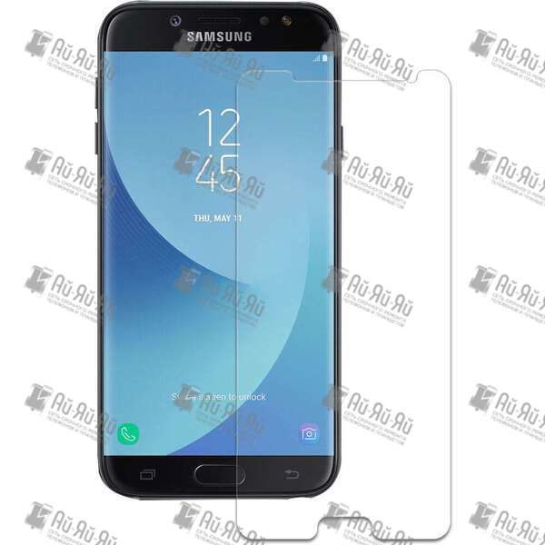 2D защитное стекло на Samsung Galaxy J7