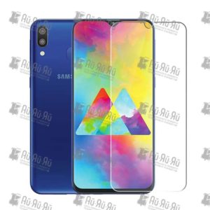 2D защитное стекло на Samsung Galaxy M20