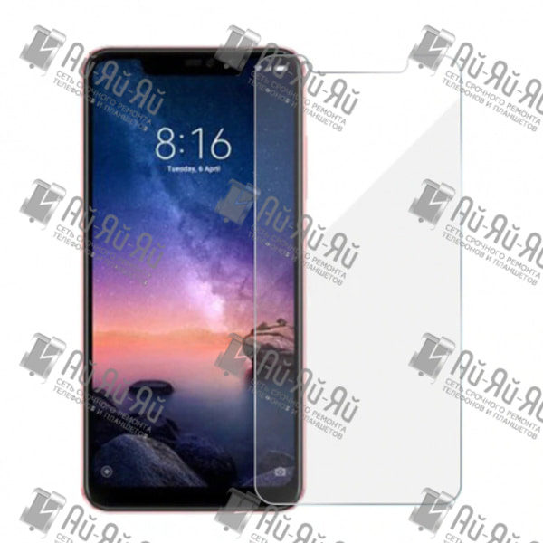 2D защитное стекло на Xiaomi Mi A2 Lite