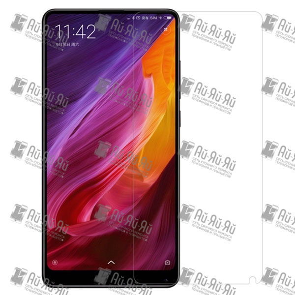 2D защитное стекло на Xiaomi Mi Mix