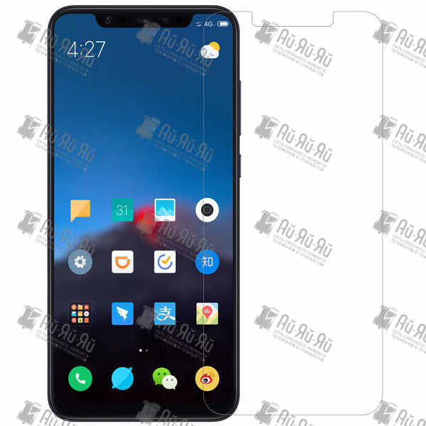 2D защитное стекло на Xiaomi Redmi 6 Pro